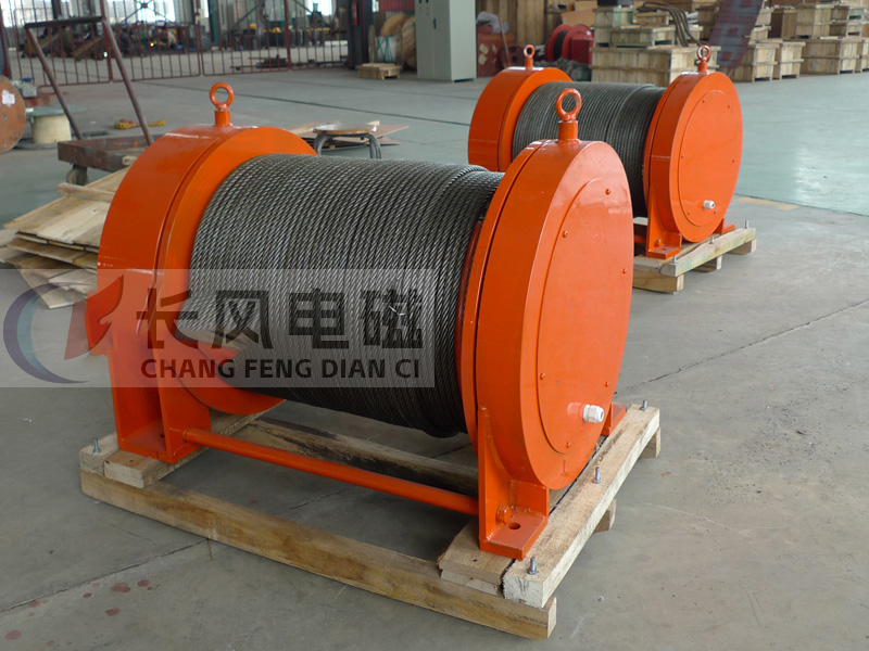 內(nèi)置電機式鋼絲繩卷筒，電動卷揚機_液壓鋼絲繩卷筒